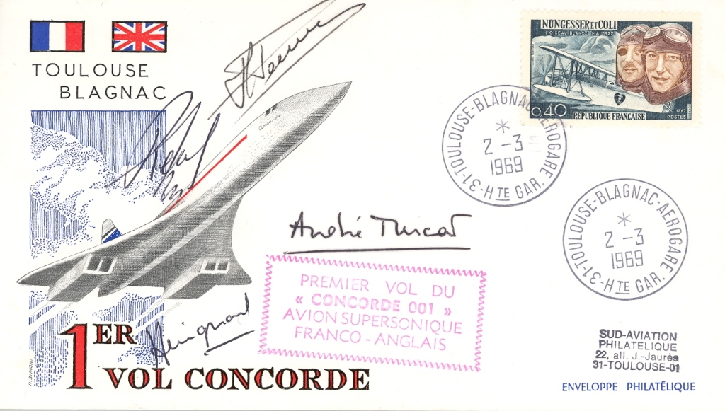 Aérophilatélie Concorde